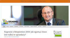 Desktop Screenshot of marcinkwiecinski.pl